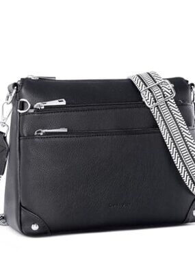 🆕 Crossbody Bags for Women Rfid Travel Crossbody Purses Leather Handbags